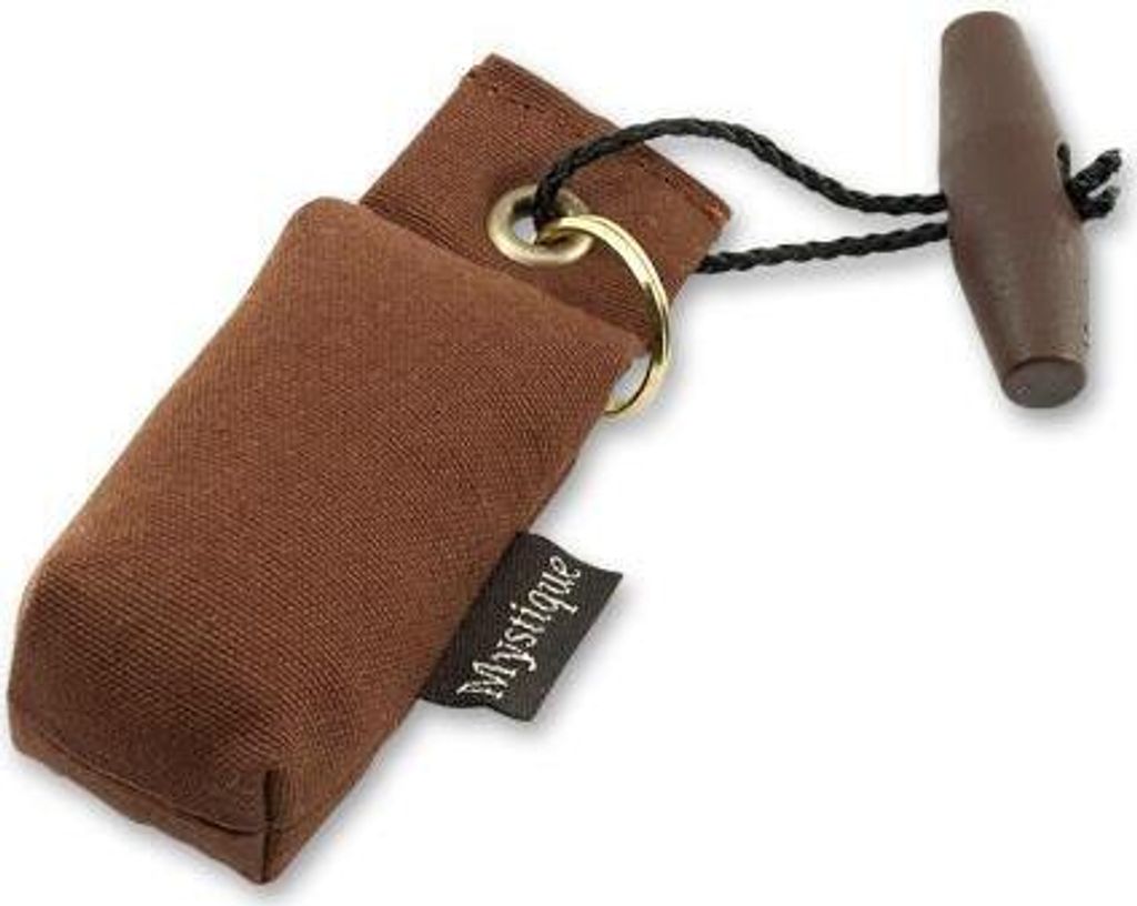 Mystique Mini Dummy Schlüsselanhänger Key Case braun Produktbild 