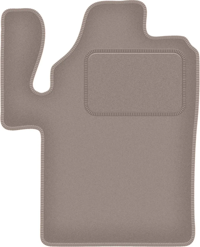 Tappeto Mercedes Vito W639 Beige Velluto Deluxe - Su Misura Conducente