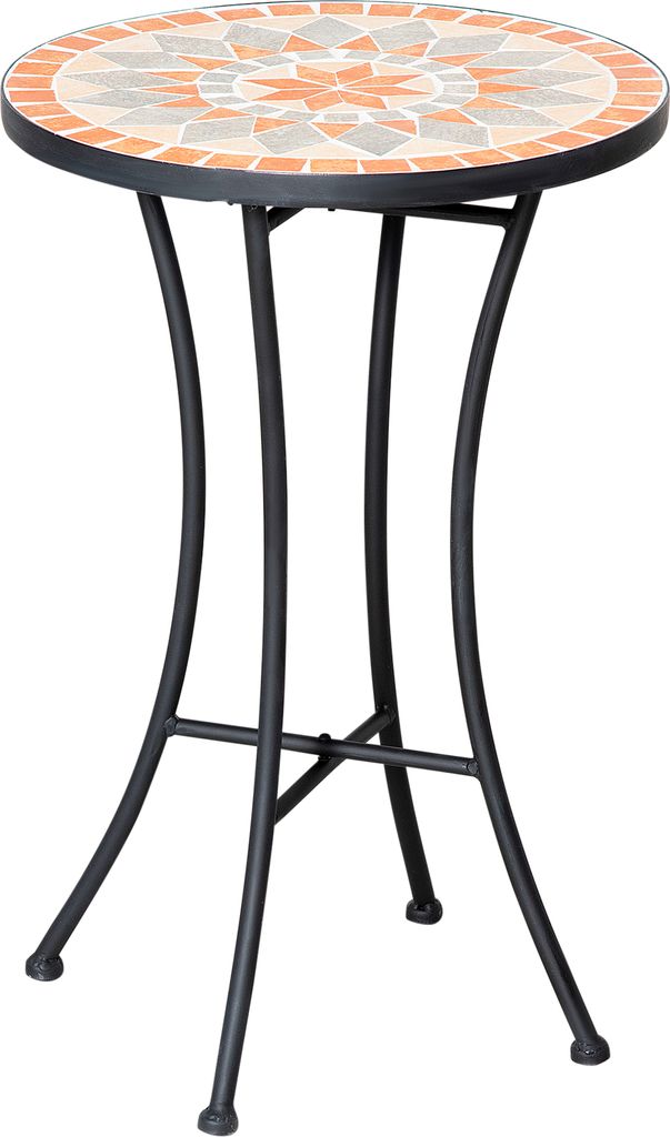 Table de jardin OUTSUNNY 84B-851, table pliante, mosaïque, Image du produit 
