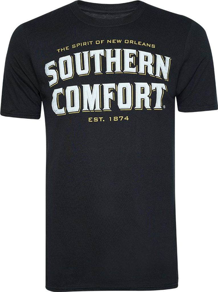 S|SOUTHERN COMFORT Soco Logo Herren T-Shirt POMTS224BLK