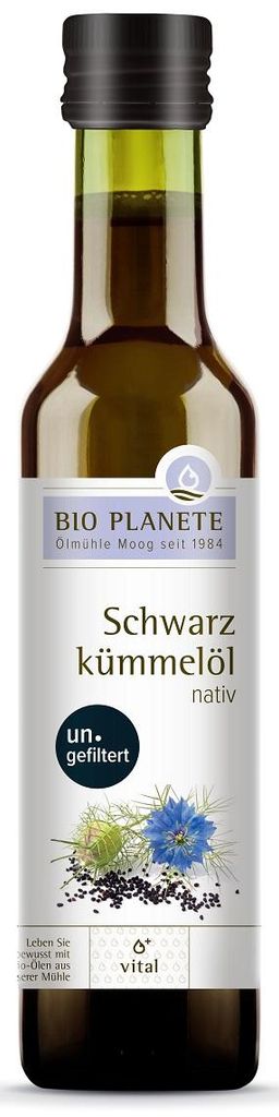 OLEJ Z CZARNUSZKI TŁOCZONY NA ZIMNO BIO 250 ml - BIO PLANETE