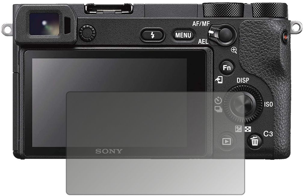 Blickschutzfolie für Sony Alpha 6600 matt Schutzfolie Folie Display Schutz dipos