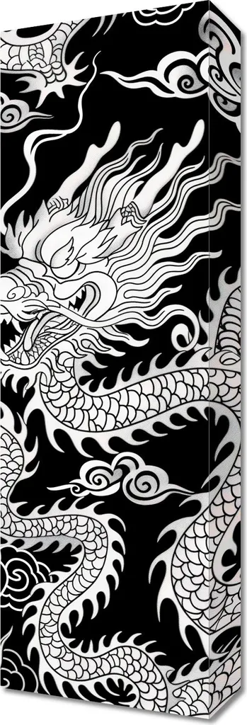 Image Orient 20 x 60 cm - Tableau Décoratif Zen pour Mur Intérieur