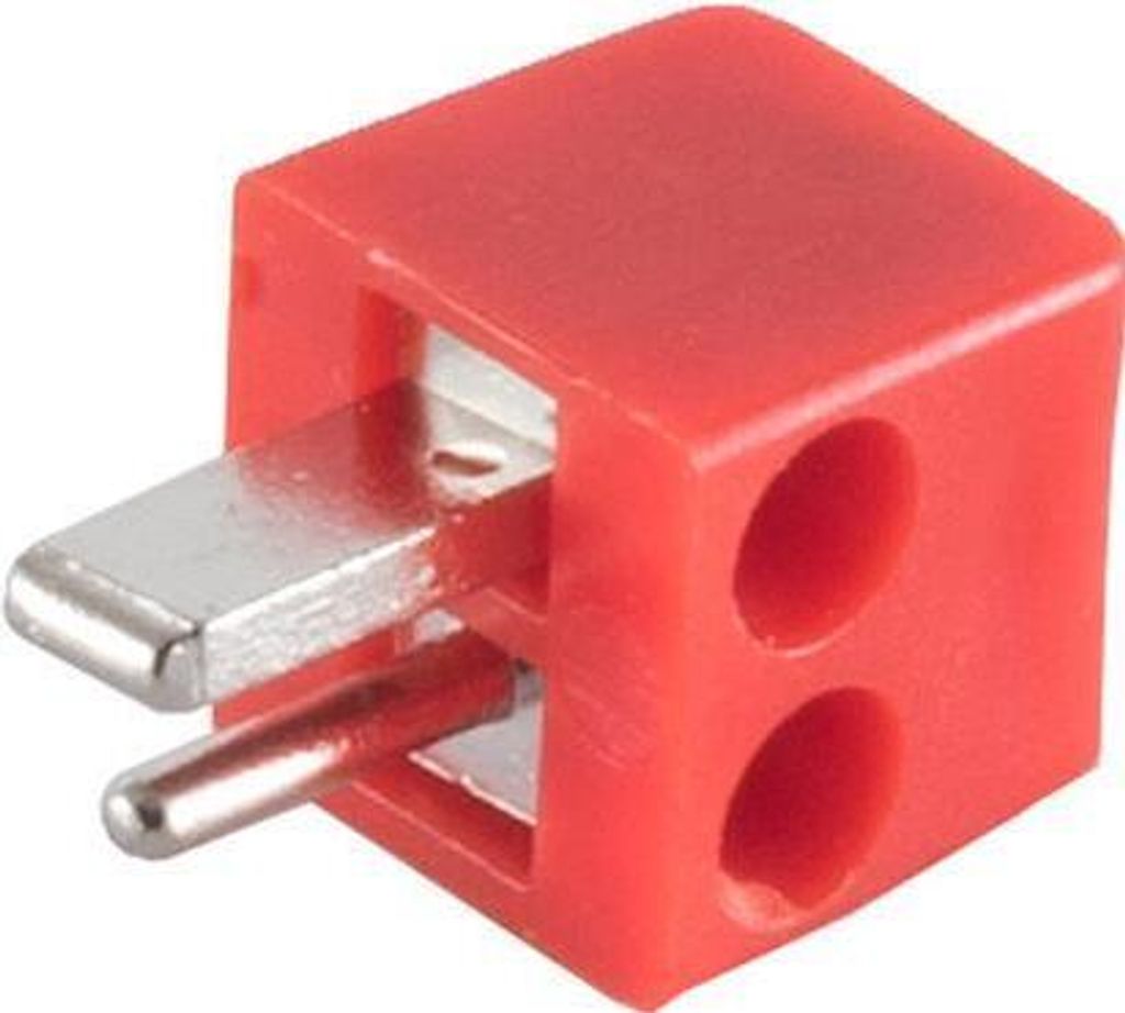 Lautsprecher-Winkelstecker, schraubbar (54001-R)