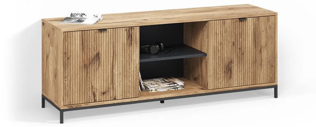 Buffet bas pour salle à manger Livinity Aterno 150 cm Chêne Viking