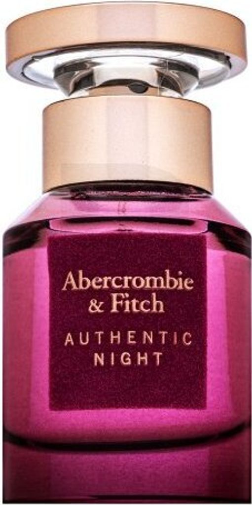 Abercrombie & Fitch Authentic Night Woman Eau de Parfum für Damen 30 ml