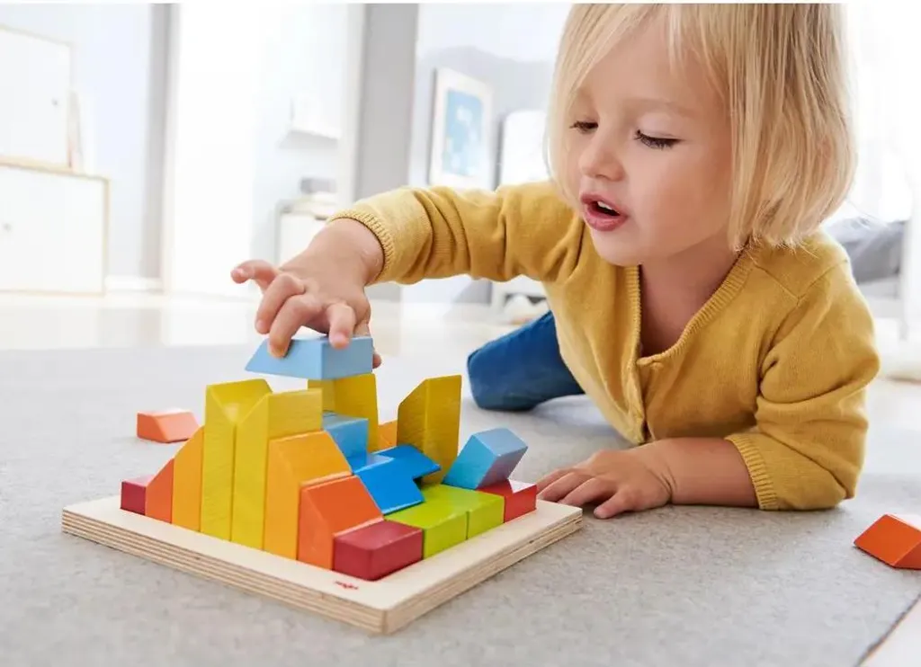 Jeu de construction en bois 3D Creative Stones Haba pour enfant de 2 ans - 7