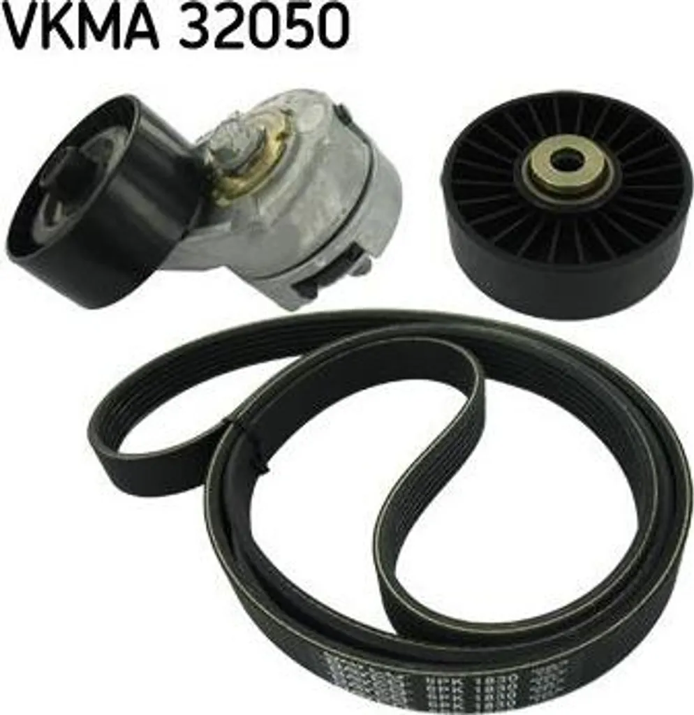 Courroie trapézoïdale crantée SKF VKMA 32050 haute performance Marea