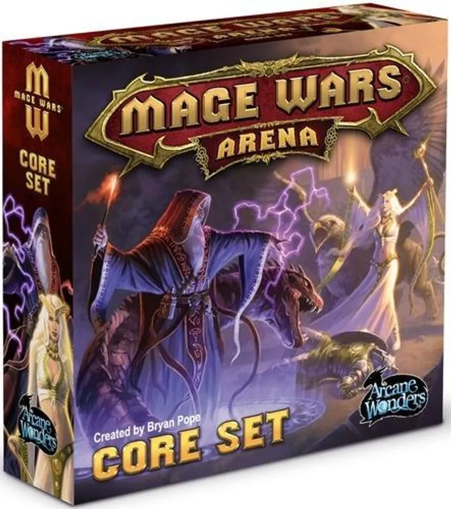 Mage Wars Arène Jeu de Base : Le Jeu de Stratégie de Combat Fantastique