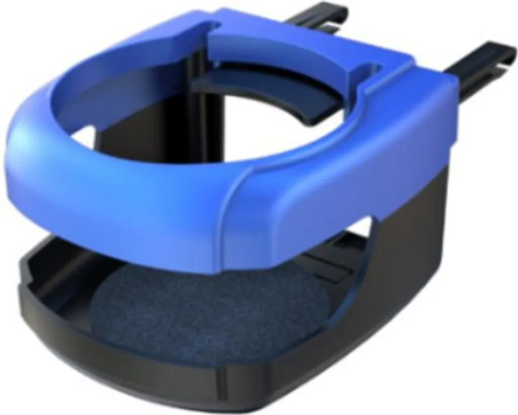 Supporto Bevande Auto Blu Bocchette Aria - Spugna EVA e ABS Eco - 3