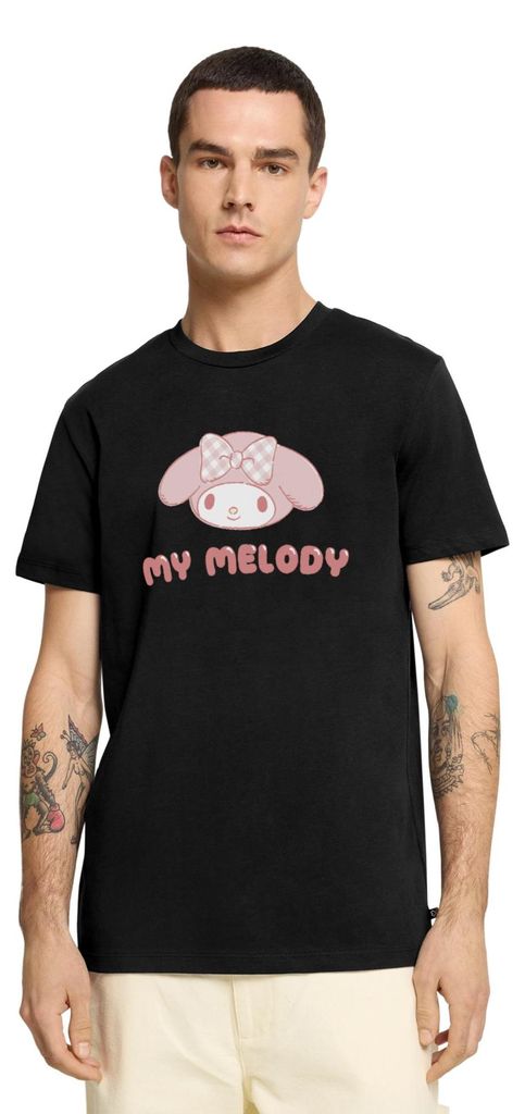 Spreadshirt My Melody Portrait Männer Premium T-Shirt, 3XL, Schwarz