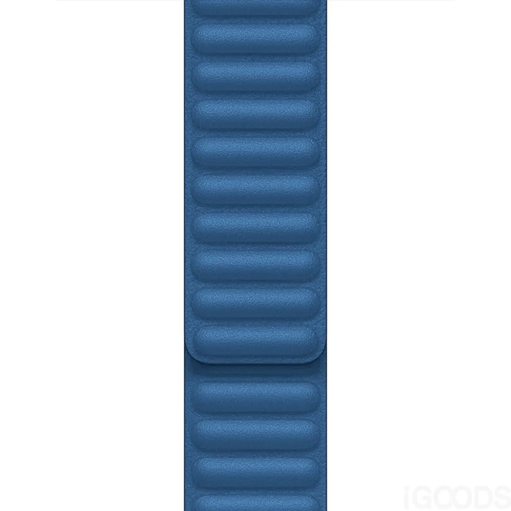 Fini les Boucles Compliquées : Bracelet Cuir Aimanté 41mm Bleu Minuit