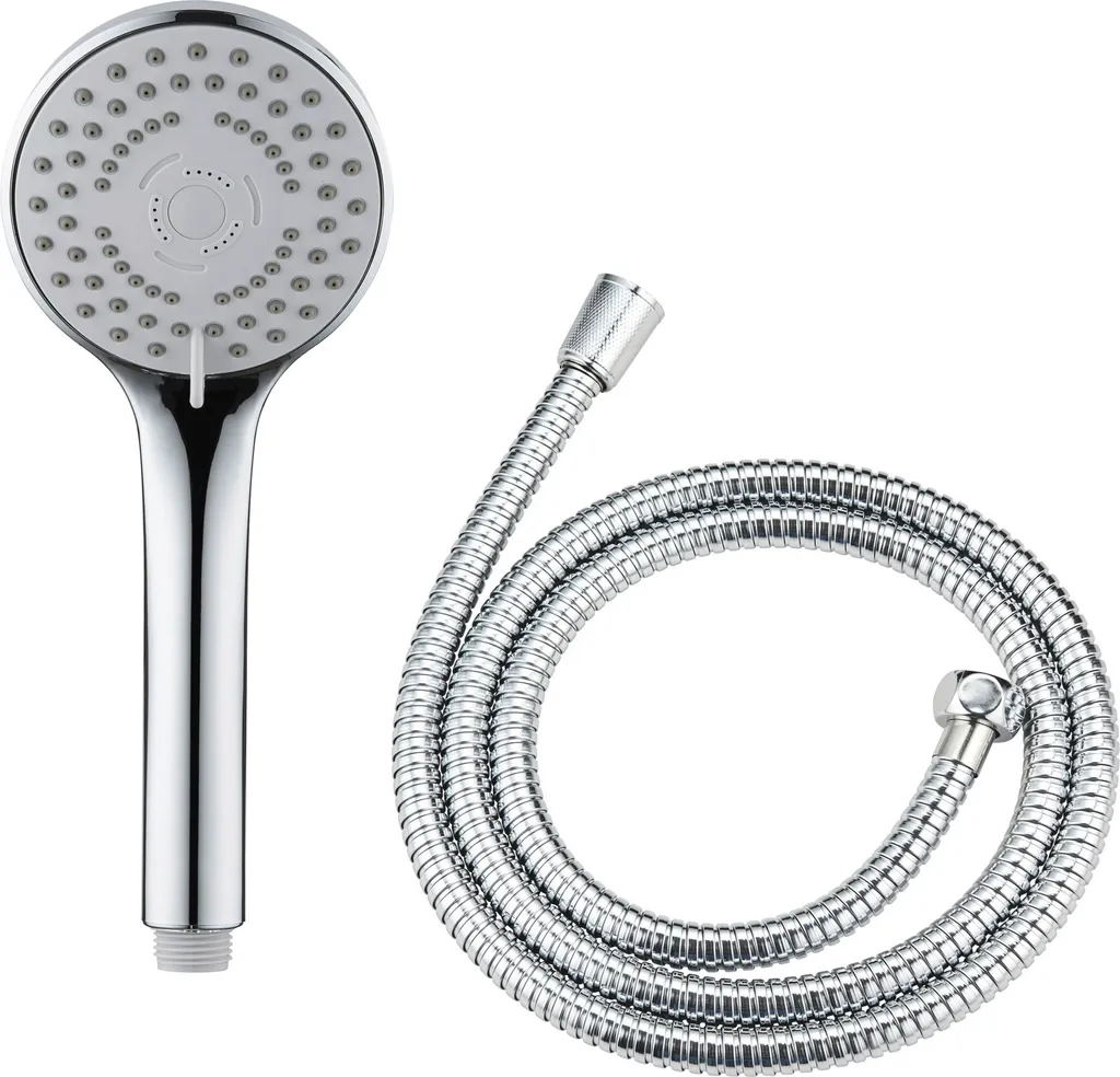 Set Doccia WENKO Anticalcare 2 Pezzi: Soluzione Famiglia 5 Getti