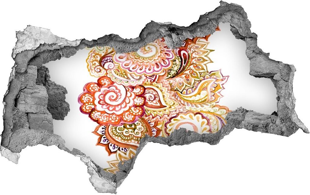 Selbstklebender Loch-3D-Aufkleber 95x73 cm Dekor