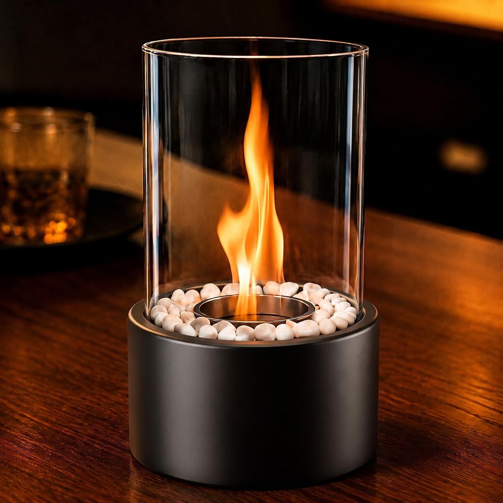 ZMH -ethanol tafelhaard, 12,3 x 21 cm, tafelvuur, roestvrij Productafbeelding 
