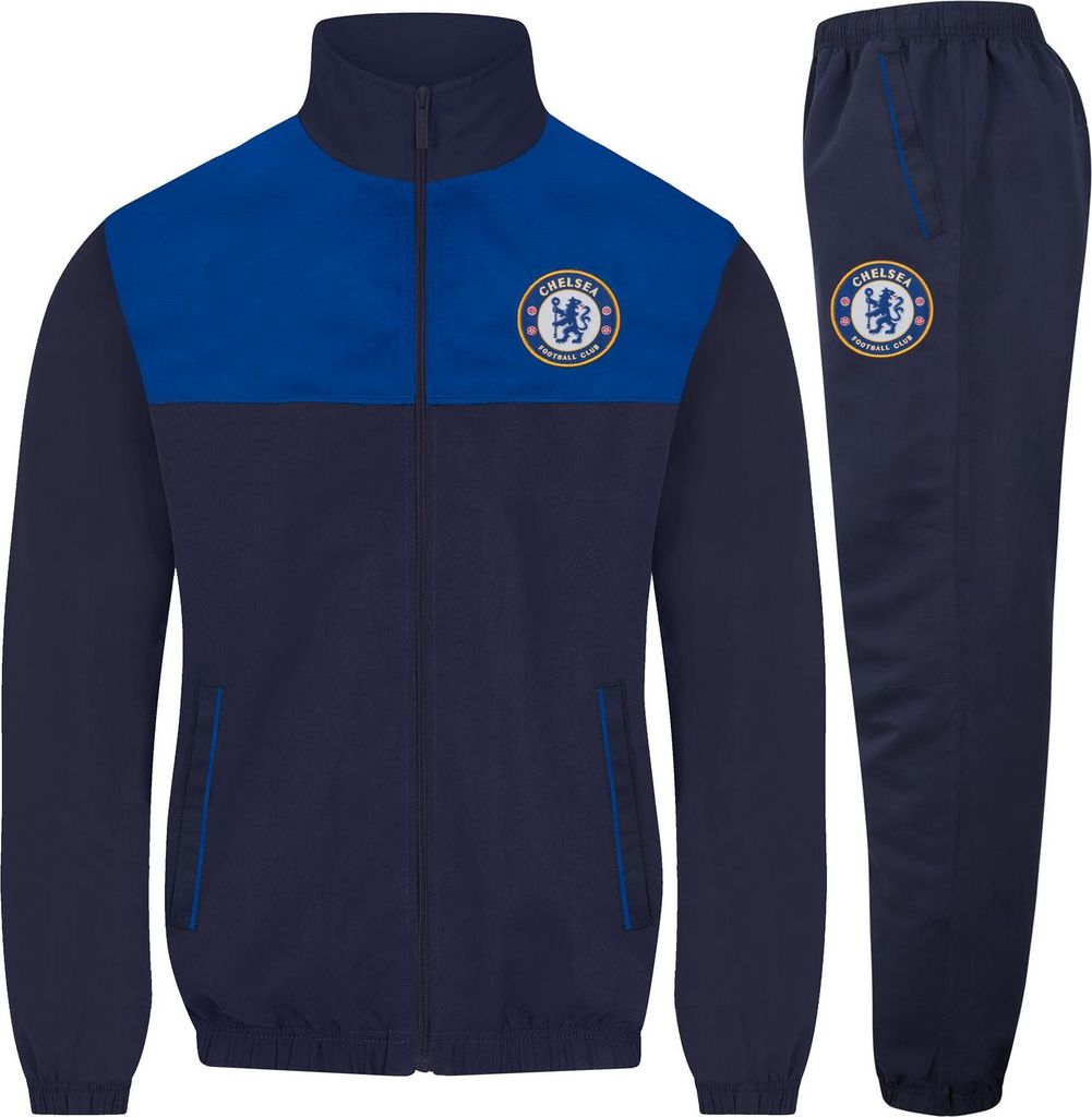 Chelsea FC - Trainingsanzug für Herren GF964 (M) (Dunkles Marineblau)