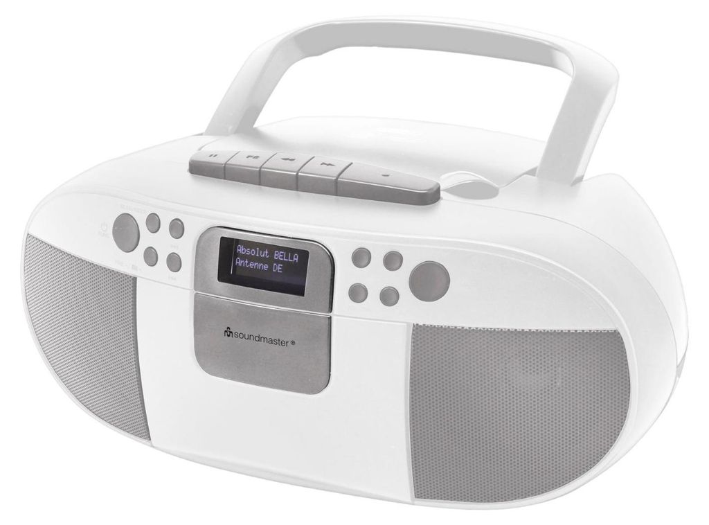 Soundmaster SCD7800WE, Analog & Digital, DAB+, FM, Spieler, Produktbild 