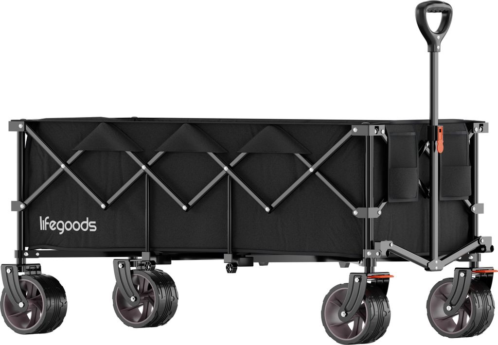LifeGoods Bollerwagen - XXL - Faltbar - 300L - 150KG Produktbild 