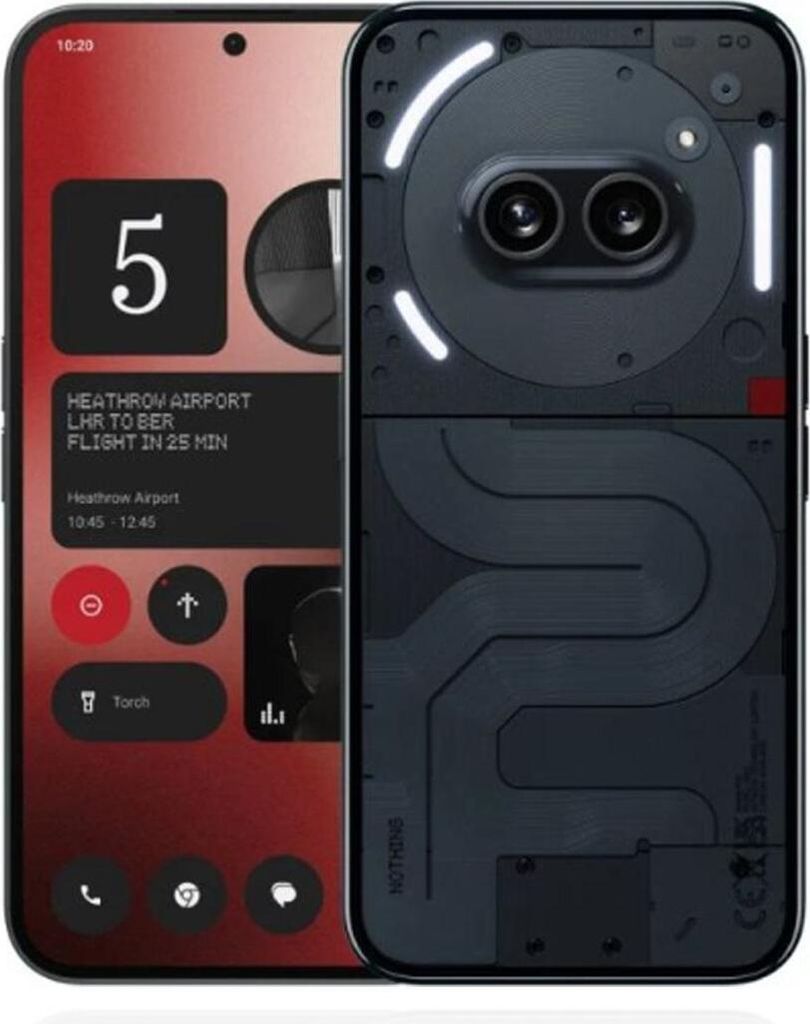 Nothing Phone (2a) 5G 12 GB/256 GB Noir (Black) Dual SIM Image du produit 
