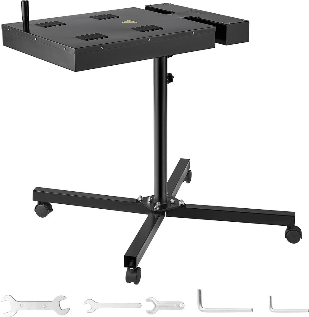VEVOR Blitztrockner, 470 x 635 mm Blitztrockner für Siebdruck, Hochleistungs-Siebdrucktrockner mit höhenverstellbarem Ständer, 360°-Drehung, X-...