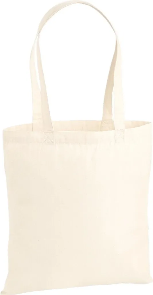 Westford Mill RW9084 Borsa da Stampa Premium Cotone Naturale 38x42
