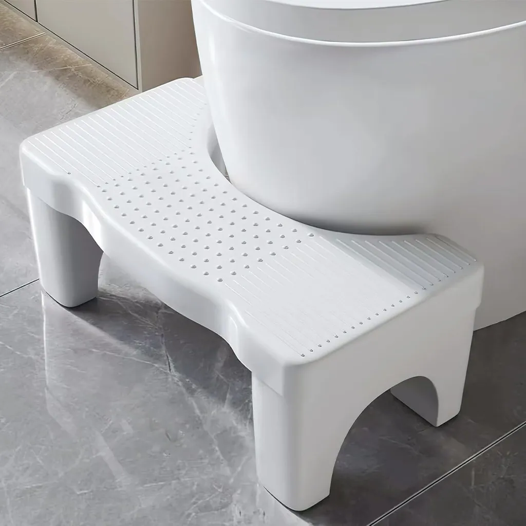 Tabouret de WC pour adultes ergonomique | Escalier de toilettes mobile