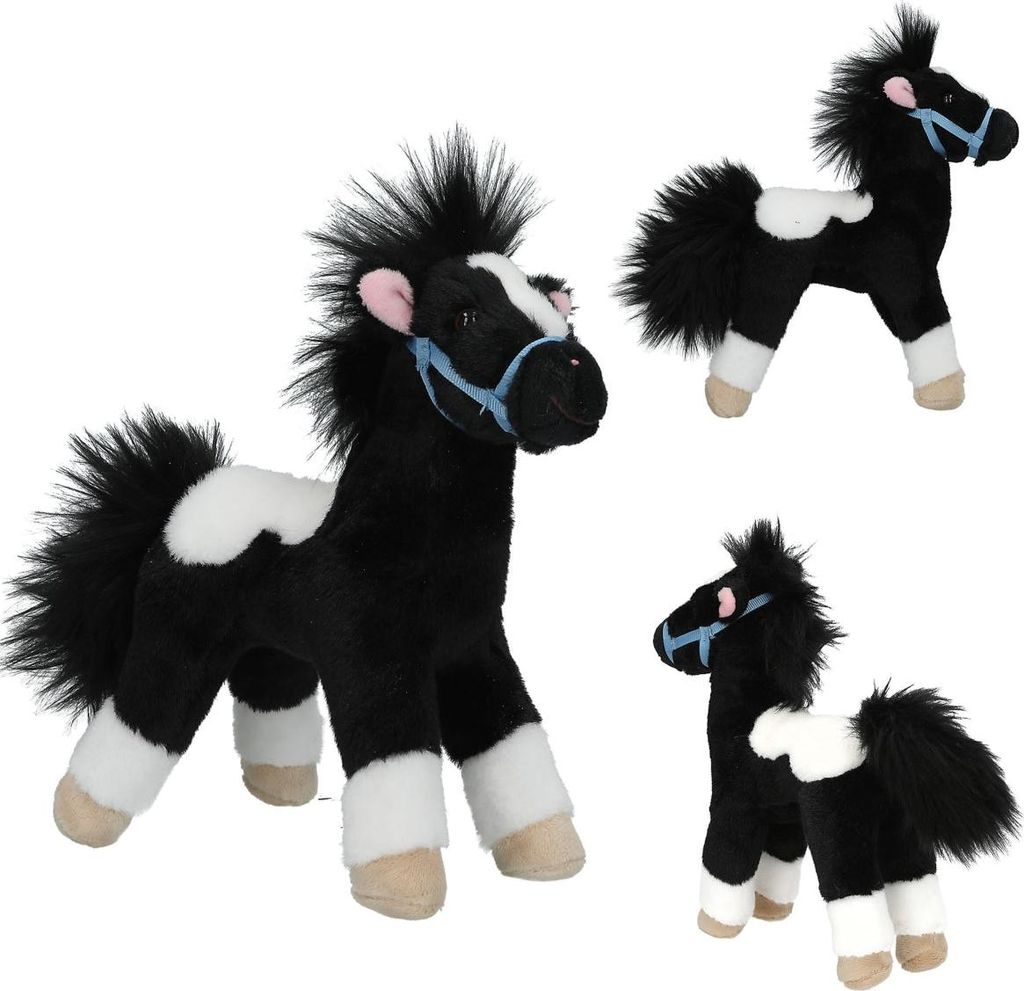 Depesche Vertrieb GmbH & Co. K Miss Melody Plüschpferd Schwarz Weiß 18 cm Sonstige