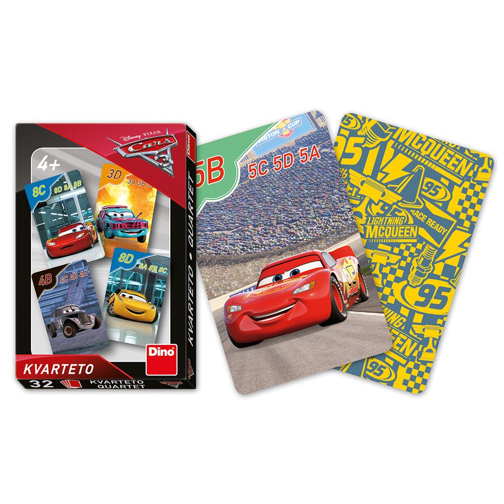 DINO Quartett Autos 3 Produktbild 