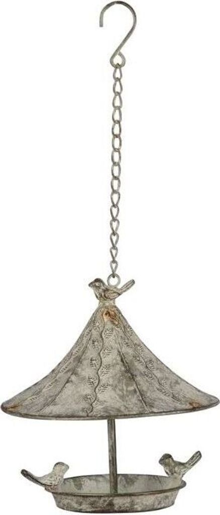 Vogelhaus Futterhaus grau-braun Garten Vogelhäuschen z.H. Produktbild 
