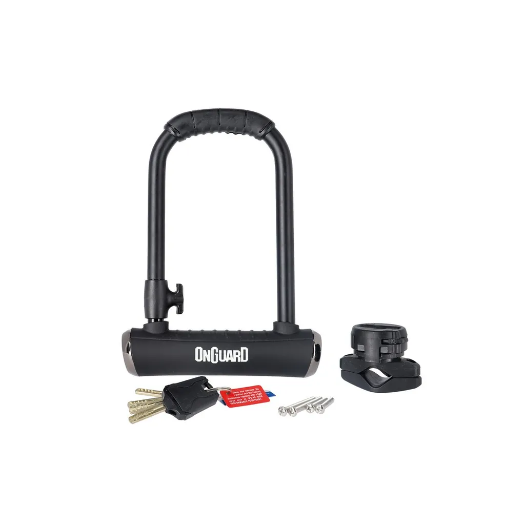 Antivol vélo robuste OnGuard 8001X Brute contre coupe-boulon et scie