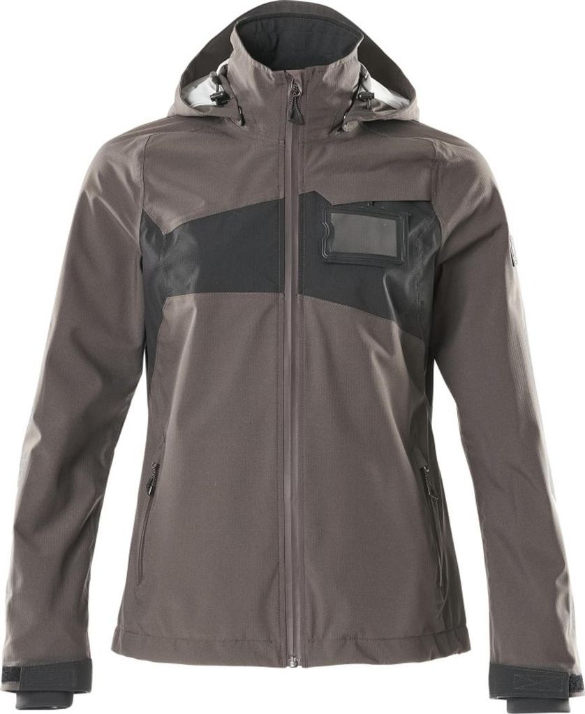 Mascot Jacke ACCELERATE Hard Shell mit Climascot Damen 18011 Gr. 4XL dunkelanthrazit/schwarz