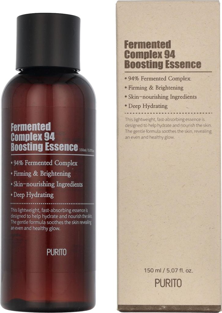 PURITO Fermented Complex 94 Boosting Essence aufhellende Anti-Aging-Essenz 150ml
