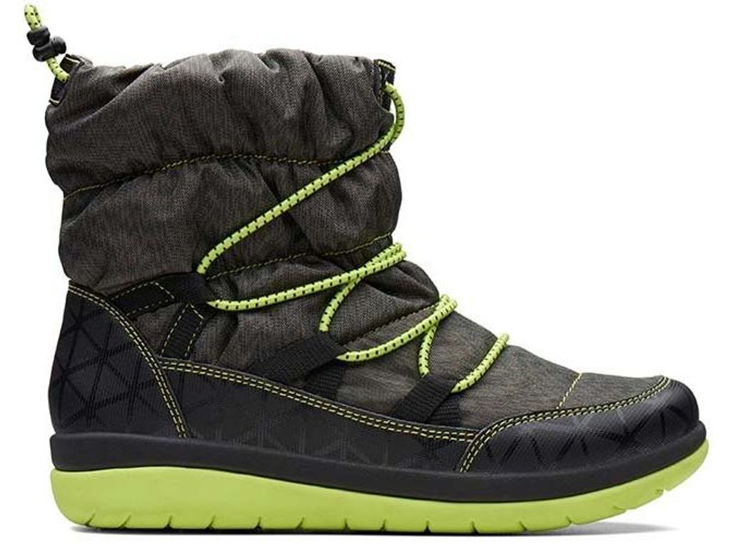 CLARKS Women's Cabrini Alp khaki grün isolierte Stiefel 38