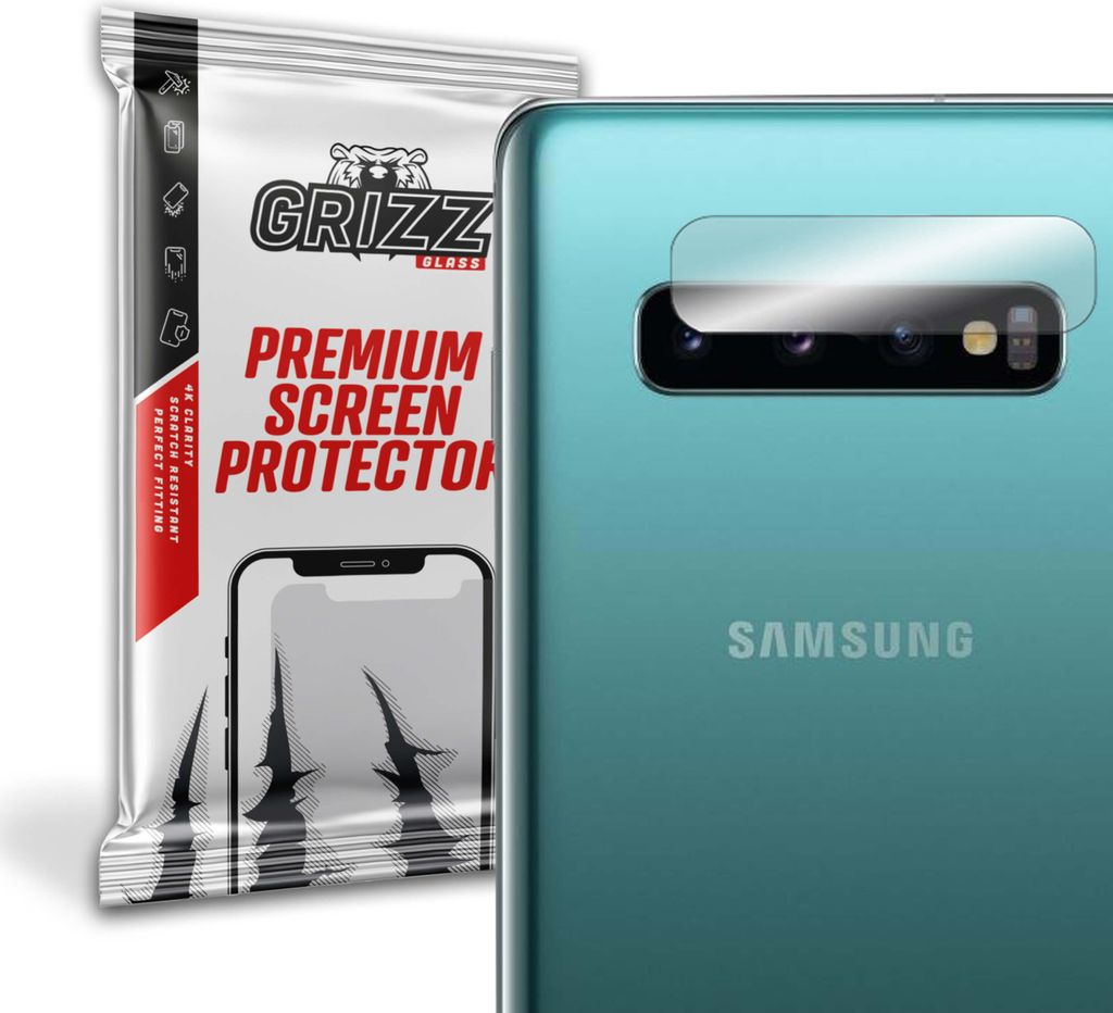 Glas für die Kamera GrizzGlass HybridGlass Kamera für Samsung Galaxy S10+ Plus