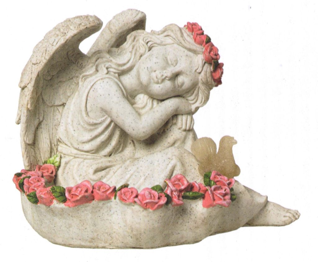 Rozmery solárneho anjela: 20 x 21 x 16,5 cm Obrázok produktu 