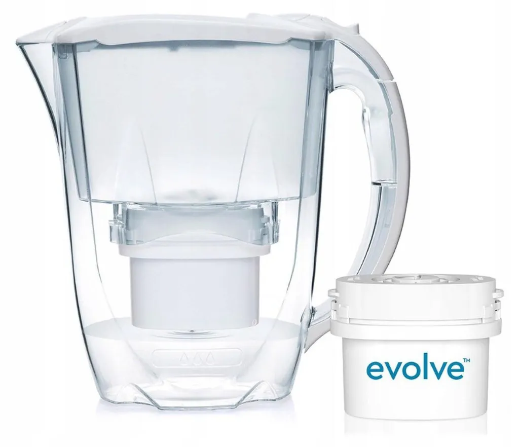Carafe filtrante grande capacité 2,8L Aqua Optima Oria avec filtre 30j