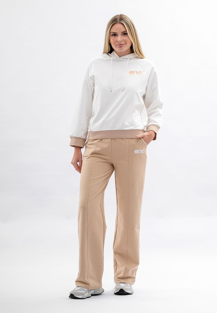 Tom Barron Freizeitanzug Two Color Tracksuit With Embroidery Oen Top