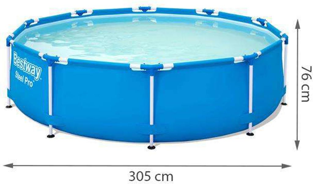 Bestway Steel Pro Swimming-Pool 305x76 cm Produktbild 17
