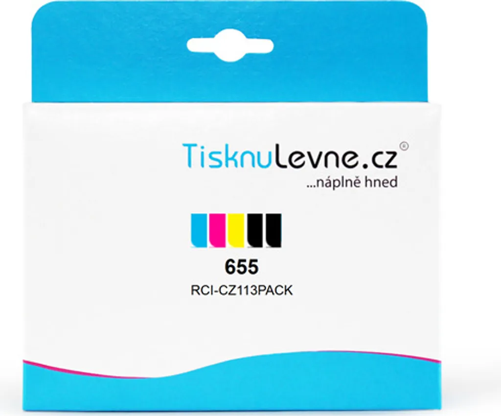 Recharge Encre Imprimante CZ113A Pack de 5 pour Télétravail et Famille