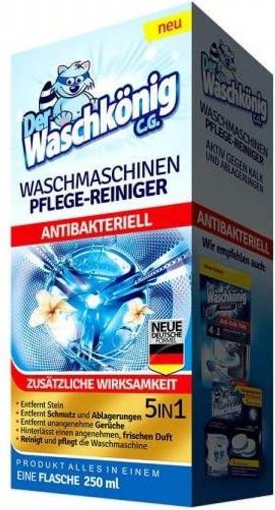 Der Waschkönig Waschmaschinenreiniger 250 ml