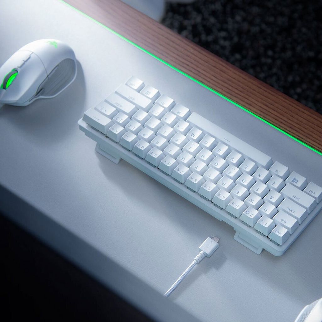 Razer Huntsman Mini Mercury mechanische Gaming Tastatur - Produktbild 8