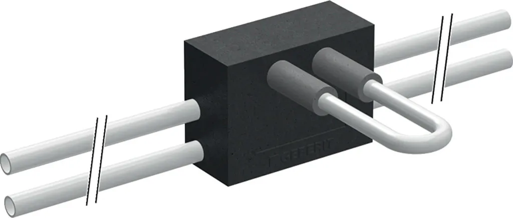 Geberit FlowFit Raccordo a T d20x16x20 mm - Pressatura Laterale Sicura