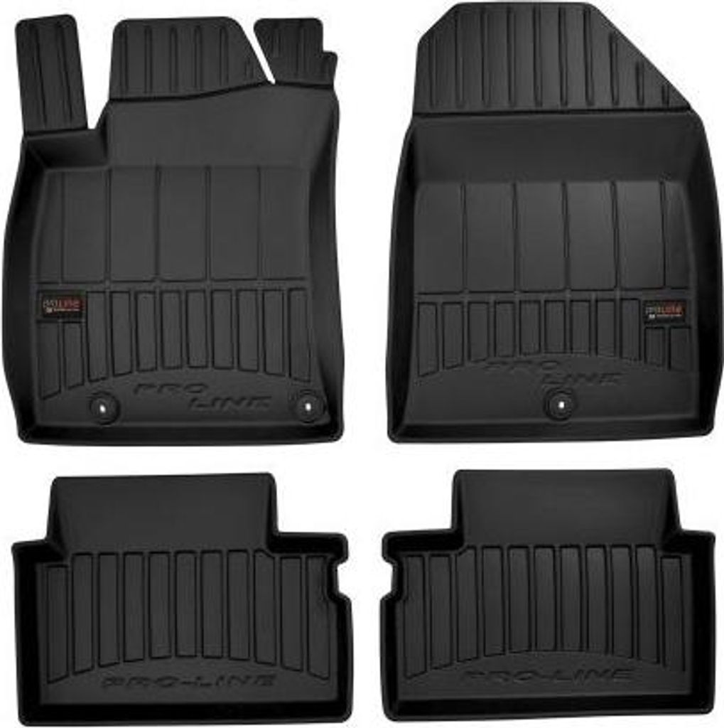 FROGUM ProLine 3D TPE Fußmatten für HYUNDAI i30 Schrägheck (PDE, PD, PDEN) Vorne+Hinten