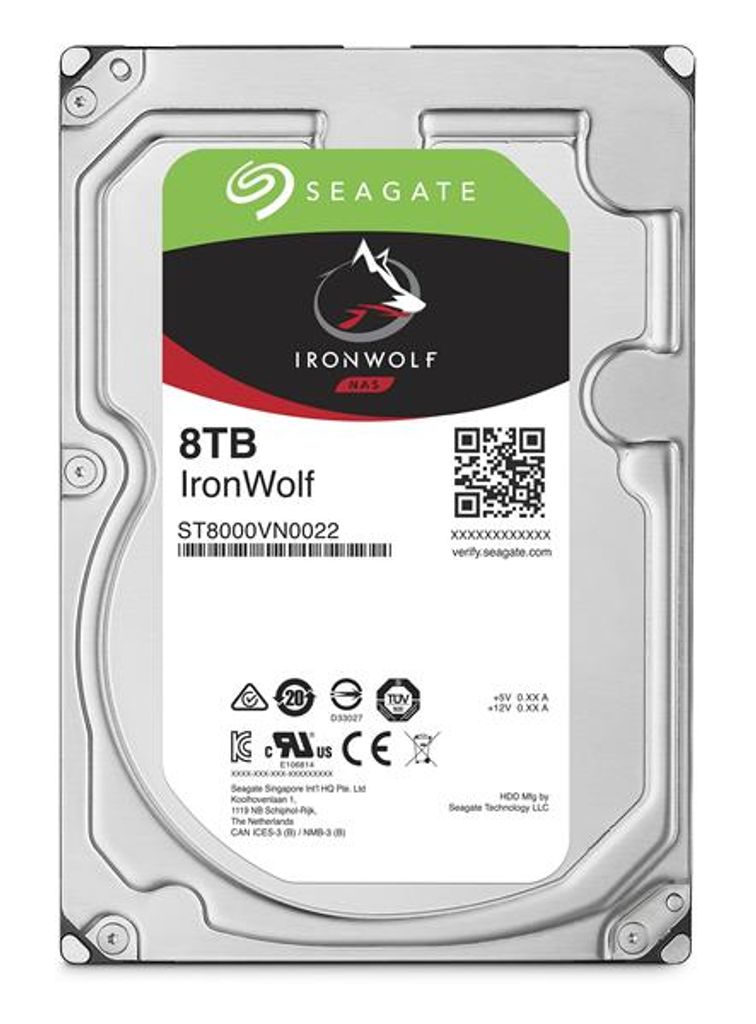 Seagate IronWolf ST8000VN0022 - 3.5 Zoll - 8000 Go - 7200 Image du produit 