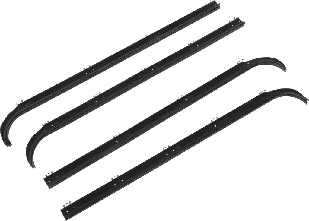Guarnizioni Finestrino Ford Mustang Kit 4 Pezzi E7TZ1521452A Ricambio OEM