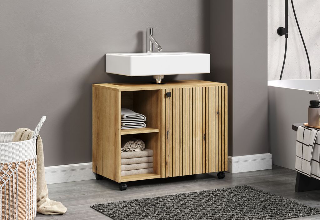 trendteam Bad Waschbeckenunterschrank Pure Bliss Evoke Produktbild 12