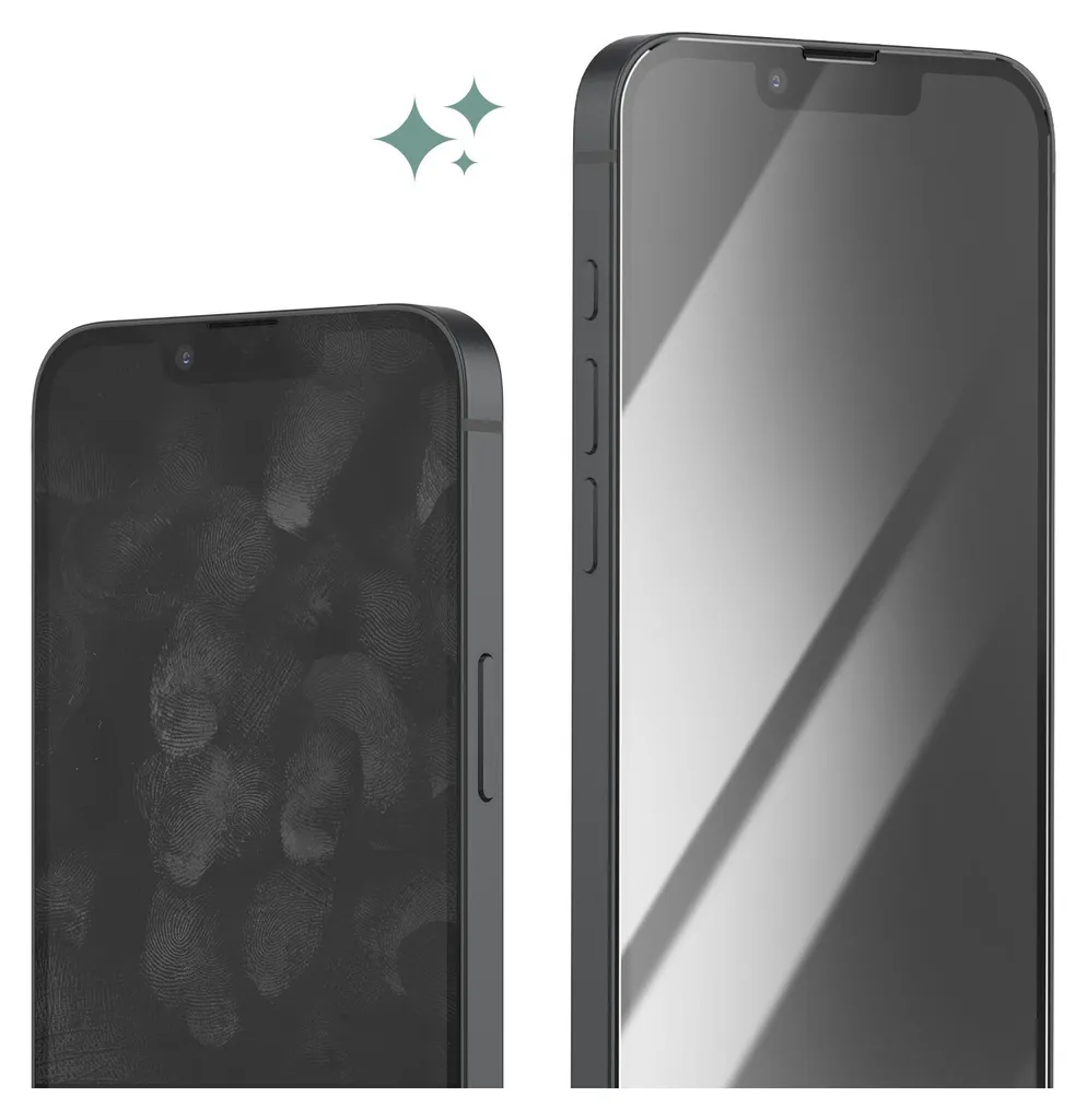 Avizar, vetro temperato per iPhone 16e durezza 9H resistente ai graffi, trasparente - 3