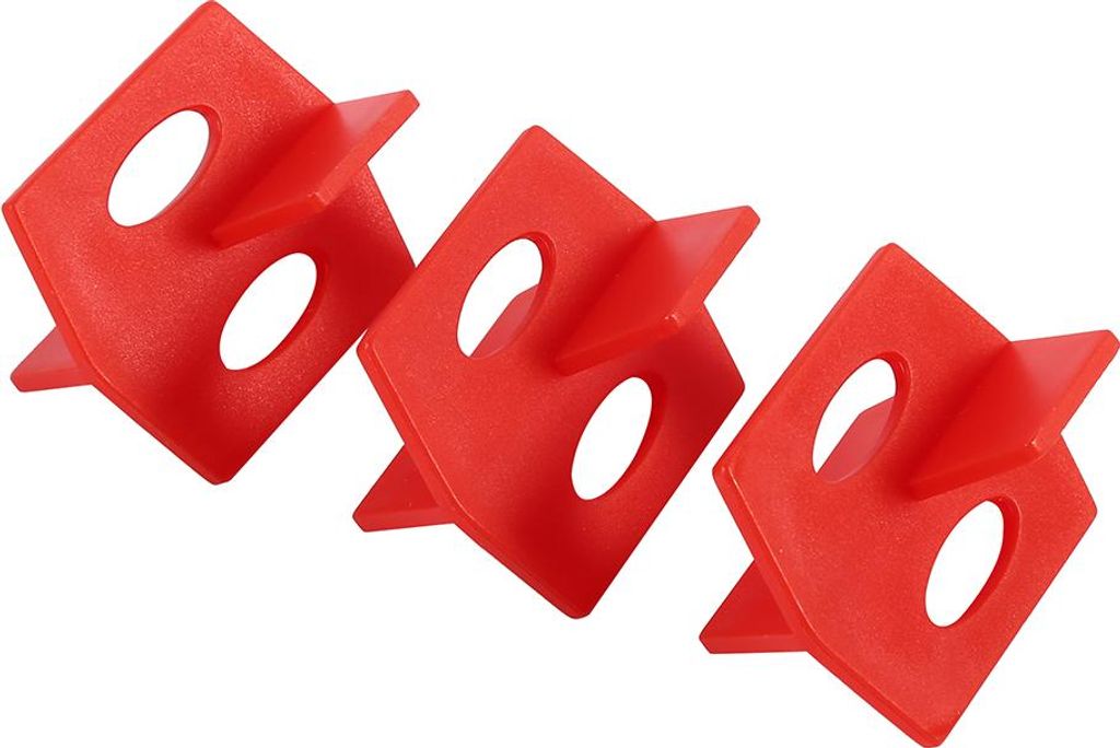 Fliesen -Leveler, Red 50pcs PP -System, Nivellierungssystem fr Bodenwandwerkzeuge in der Installation