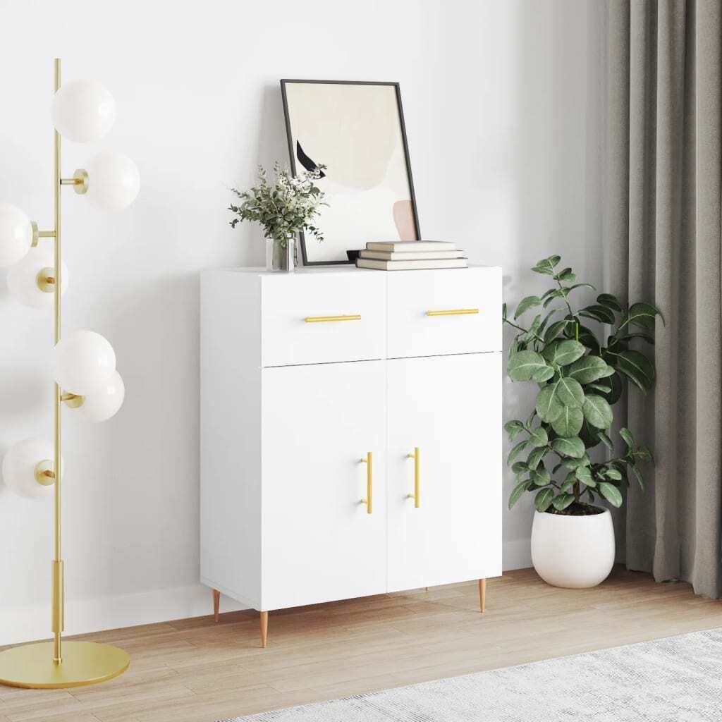 Maison Exclusive - Sideboard Weiß 69,5x34x90 cm Holzwerkstoff