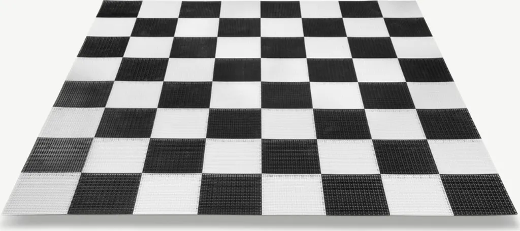 Échiquier XXXL Giga Haute Résistance - Plateau de Jeu Géant Ubergames